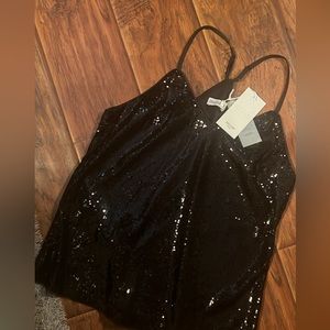 NWT Sequin Racerback tank top